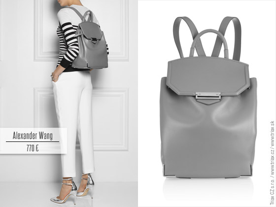 Sivý model batôžkovej kabelky od Alexander Wang
