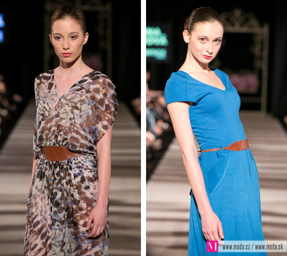 Modely z kolekcie jar a leto 2013 Kateřiny Geislerovej
