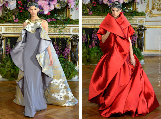 Svadobné šaty z kolekcií Haute Couture Fall 2013 od Alexis Mabille Giambalista Valli