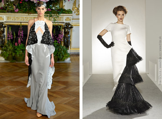 Svadobné šaty z kolekcií Haute Couture Fall 2013 od Alexis Mabille a Georges Chakra
