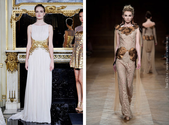 Svadobné šaty z kolekcií Haute couture Fall 2013 od Rami al Ali a a Oscar Carvallo