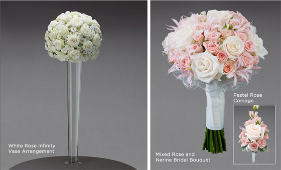 Romantické svadobné kytice návrhárky Vera Wang pre zimu 201314