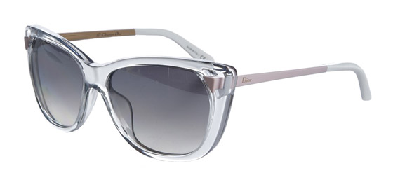 Priehľadné plastové slnečné okuliare sú hitom tohtoročného leta Tieto sú od Dior
