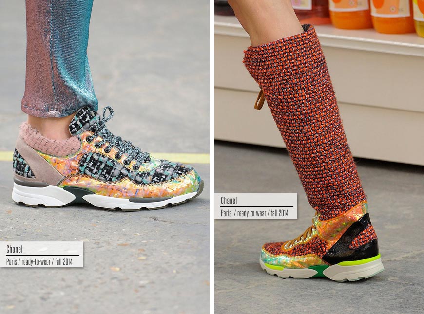 Trendy obuv jeseňzima 20142015 Chanel
