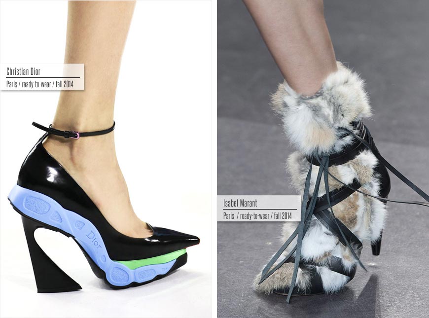 Trendy obuv jeseňzima 20142015 Dior Isabel Marant