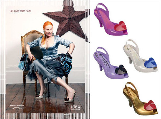 Topánky pre modernú Popolušku navrhla v spolupráci s Melissa punková kráľovná Vivienne Westwood