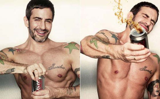 Marc Jacobs v reklame na diétnu Coca Colu