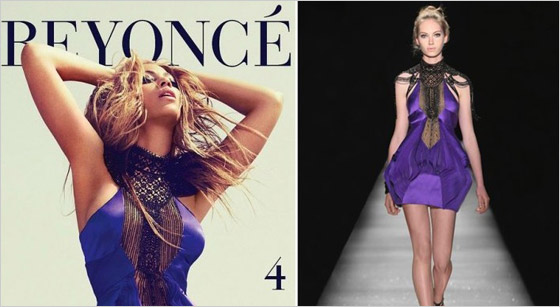 Speváčka Beyoncé si ako outfit pre svoje vlaňajšie album zvolila šaty návrhára Maxime Simoens