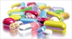 Farebné tabletky