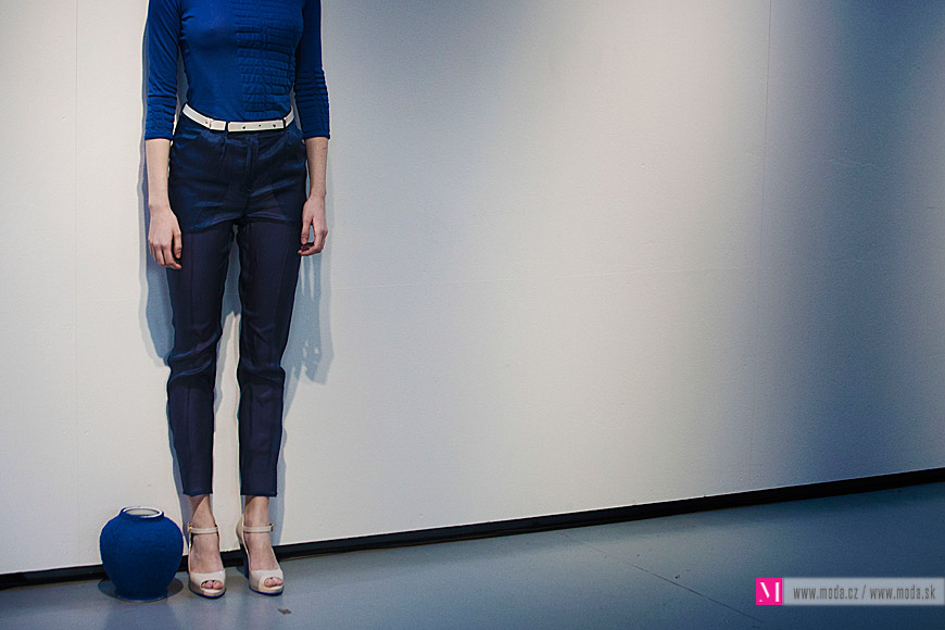 Momentka z prehliadky Lenky Kohoutovej na Desigblok Premier Fashion Week Spring 2013