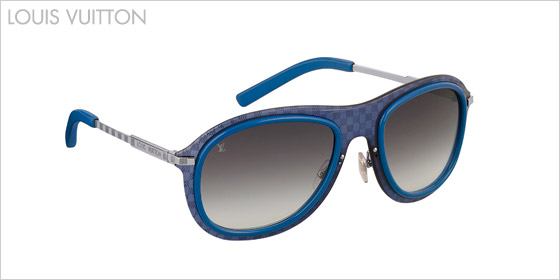 Pánske slnečné okuliare Louis Vuitton s modrým rámom