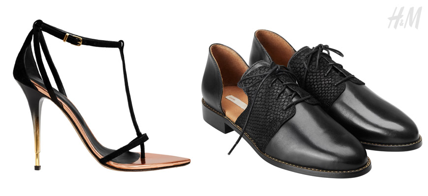 HM sandála a dámske topánky v pánskom štýle