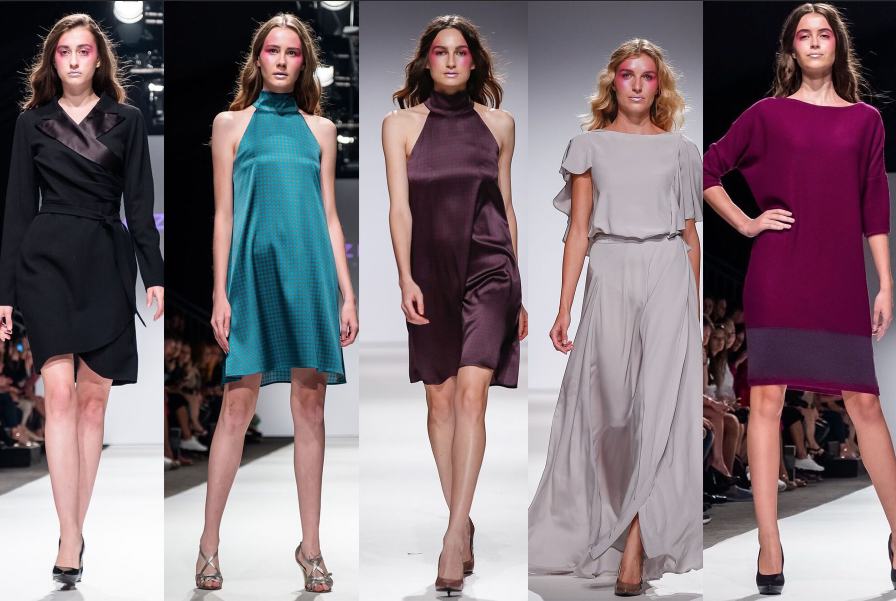 Výber rôznych modelov šiat aktuálnej kolekcie Rozbora Couture